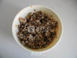 香菇肉馅蒸饺步骤5