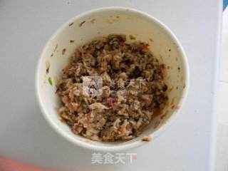 香菇肉馅蒸饺步骤6