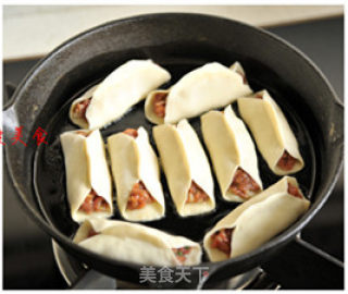 详解最好吃的外焦里嫩牛肉锅贴步骤7