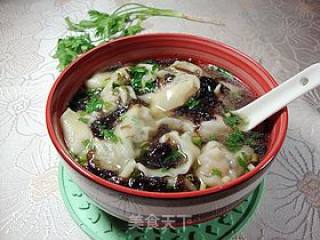 鲜香味美-------【芫荽鲜肉馄饨】步骤14 鲜香味美-------【芫荽鲜肉馄饨】步骤14