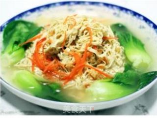 在家轻松山寨江苏名菜——大煮干丝步骤8 在家轻松山寨江苏名菜——大煮干丝步骤8
