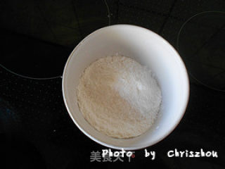 冰皮豆沙梅花糕步骤3