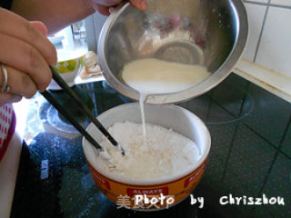 冰皮豆沙梅花糕步骤4