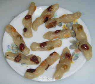 蜜豆爪印糕步骤6