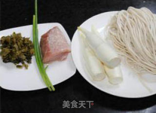 家常片儿川步骤1 家常片儿川步骤1