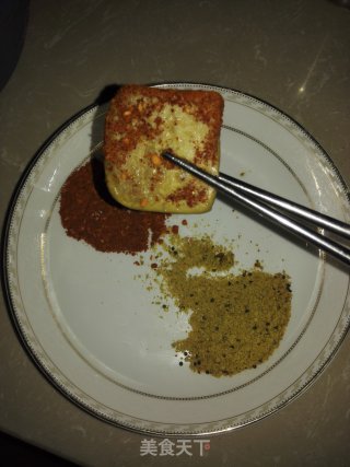 贵州大方手撕臭豆腐干蘸辣椒面步骤11