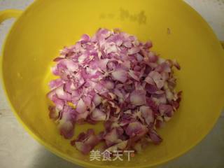 鲜花饼(蔷薇花)步骤1