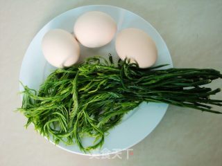 一道来自云南的美味——臭菜煎鸡蛋步骤1