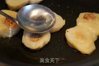 香煎糯米面黏豆包步骤6