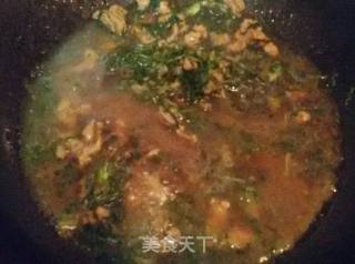 荠菜猪肉卤·馇条步骤12