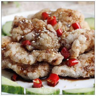 爱的味道------糖醋锅包肉步骤9 爱的味道------糖醋锅包肉步骤9