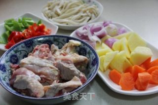 山寨版大盘鸡步骤1