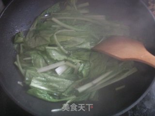 小白菜血肠砂锅步骤2