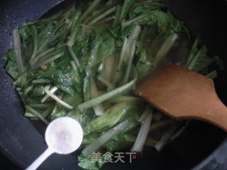 小白菜血肠砂锅步骤5