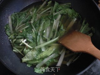 小白菜血肠砂锅步骤4