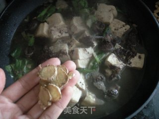 小白菜血肠砂锅步骤8