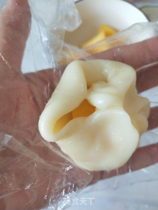芒果橄蓉糯米糍步骤9