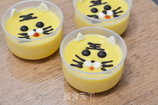 南瓜豆浆布丁步骤8