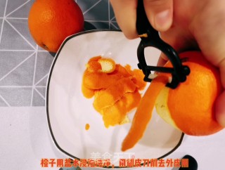 橙子果冻+橙子撞奶步骤1