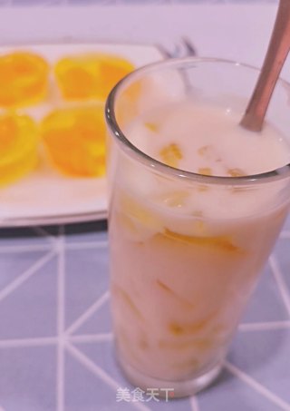 橙子果冻+橙子撞奶步骤11