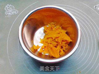 流心芝士南瓜饼步骤3