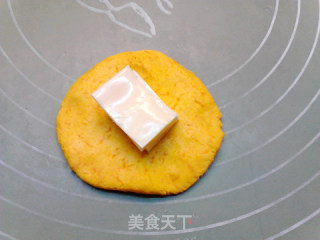 流心芝士南瓜饼步骤10