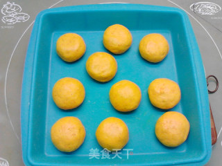流心芝士南瓜饼步骤11