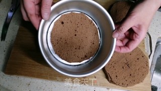 双莓巧克力慕斯，给小朋友做的生日蛋糕步骤10