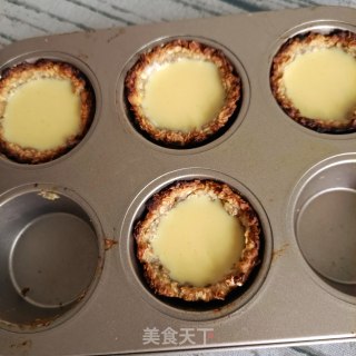 香蕉燕麦杯蛋挞步骤3