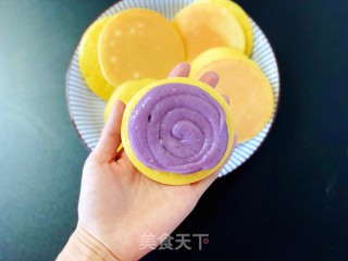 芋泥铜锣烧步骤7