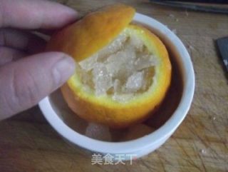 燕窝炖橙步骤2