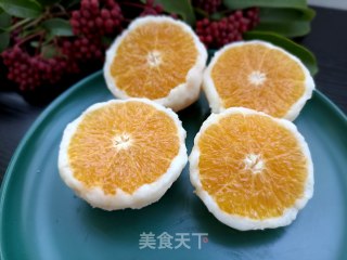 山药沃柑大福步骤13