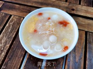 酒酿枸杞红枣山药圆子汤步骤11