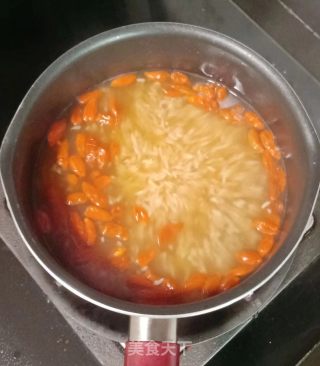 红糖酒酿圆子步骤7