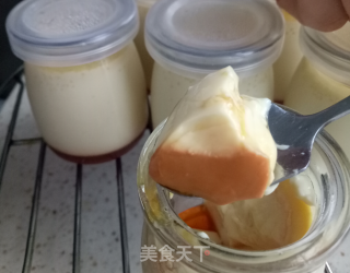 焦糖蛋奶布丁，可搭早餐，瓶装更方便步骤6