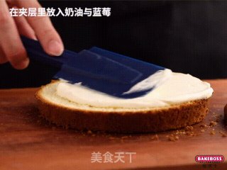 花式蓝莓裸蛋糕，天然健康，返璞归真的原始美味步骤5