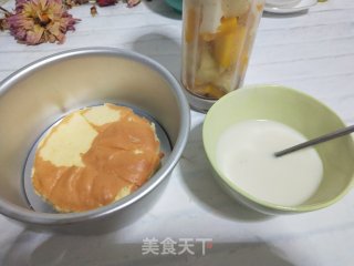 酸奶水果慕斯蛋糕步骤3