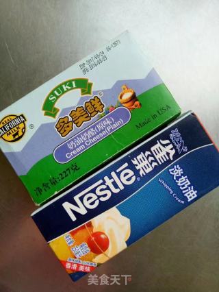豆乳盒子，清新口味小甜点步骤1