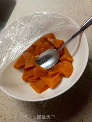 栗蓉南瓜糍，余料成就极简小甜点步骤1