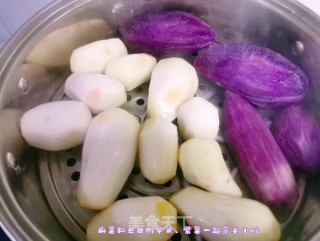 低脂芋泥麻薯盒子步骤2