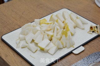 雪梨棒棒糖步骤2