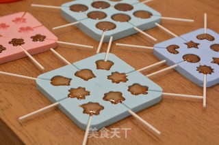 雪梨棒棒糖步骤11