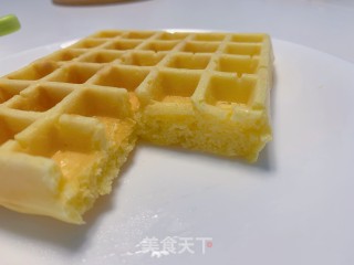 零失败原味华夫饼步骤10