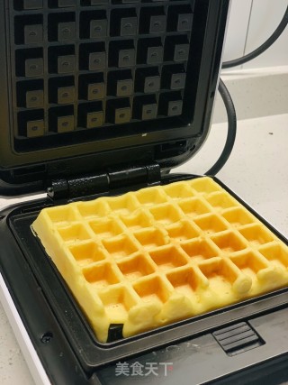 零失败原味华夫饼步骤9