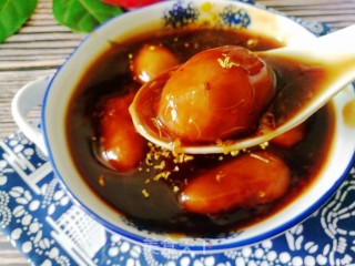 秋天必吃的传统甜品，桂花糖芋艿步骤7