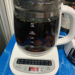罗汉果菊花冻步骤1