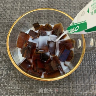 罗汉果菊花冻步骤7