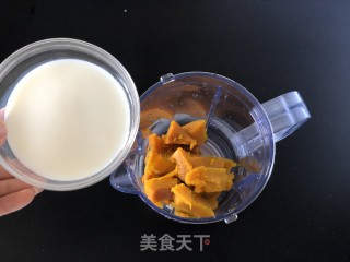 奶香南瓜糕步骤2