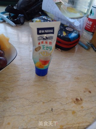 炼奶水果套餐步骤1