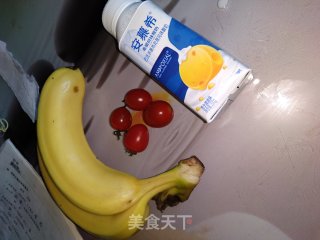 香蕉番茄冰淇淋步骤1